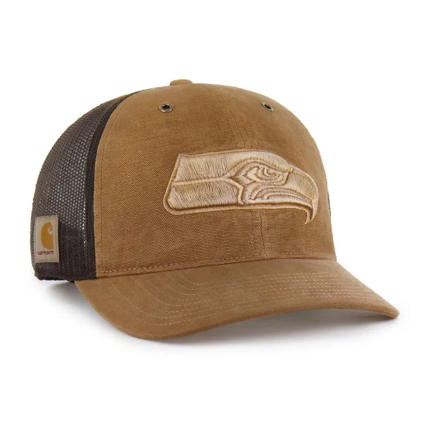 Seattle Seahawks '47 gefärbte Trucker-Kappe, lockere Passform