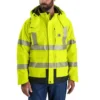 Sherwood Herren-Regenjacke mit hoher Sichtbarkeit der Klasse 3, isoliert: Rain Defender Jacke