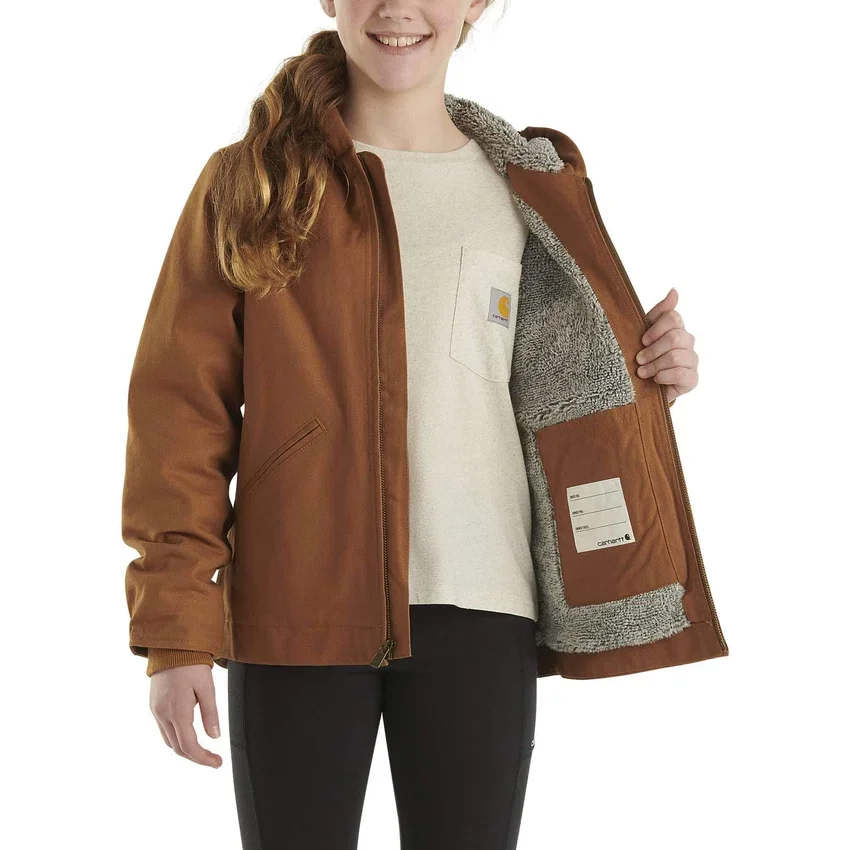 Sierra-Jacke für Mädchen mit Sherpa-Futter (Kinder/Jugend)