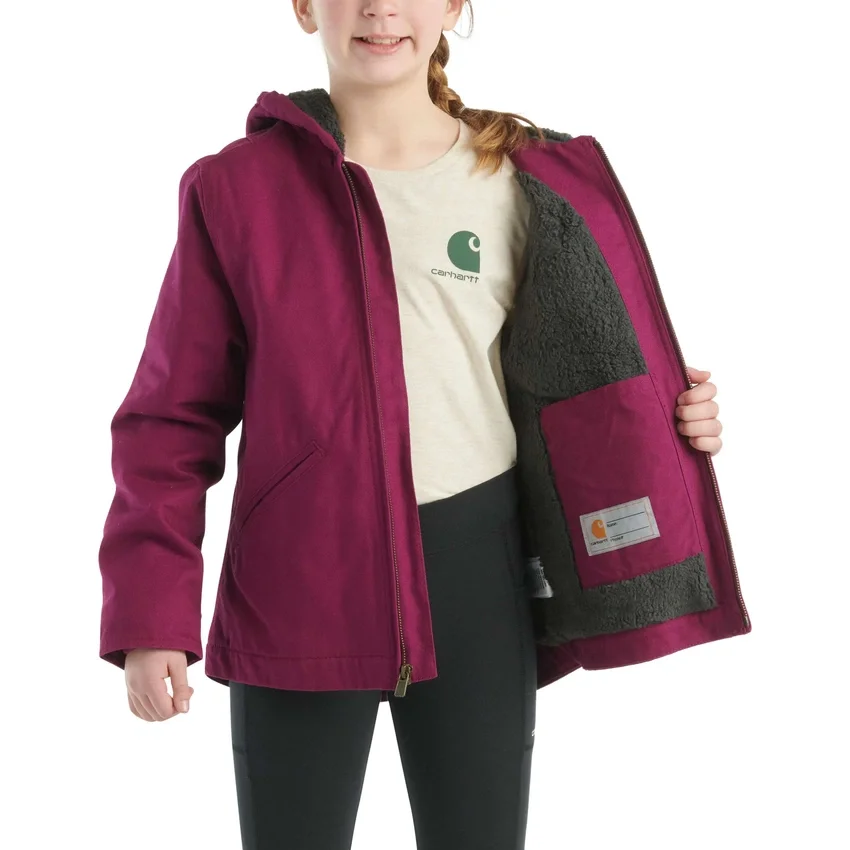 Sierra-Jacke für Mädchen mit Sherpa-Futter (Kinder/Jugend)