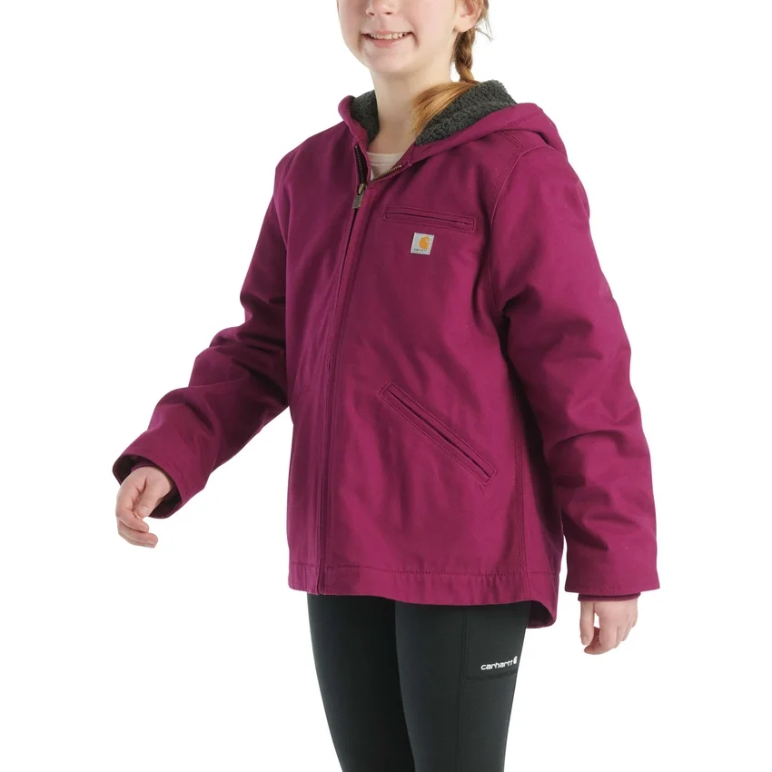 Sierra-Jacke für Mädchen mit Sherpa-Futter (Kinder/Jugend)