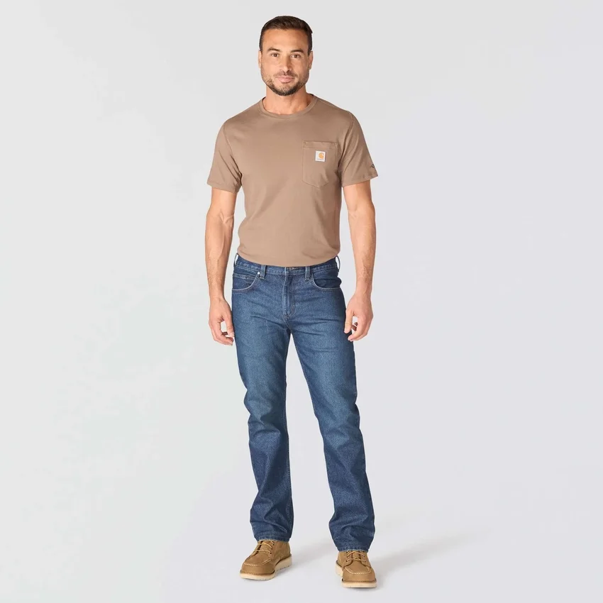 Slim Straight Rugged Flex Arbeitsjeans für Herren