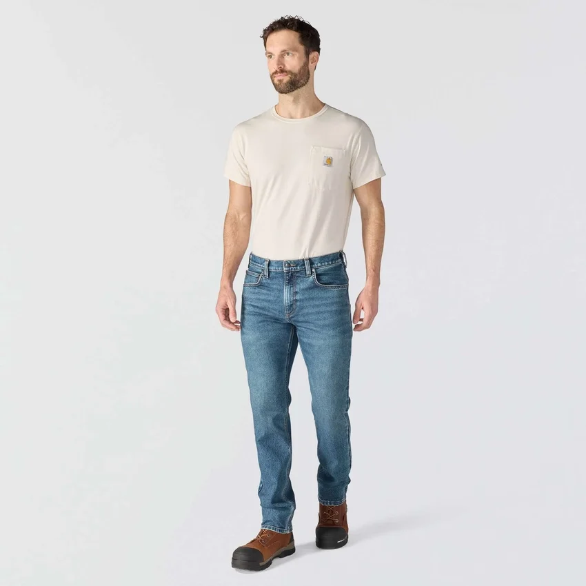 Slim Tapered Rugged Flex Arbeitsjeans für Herren