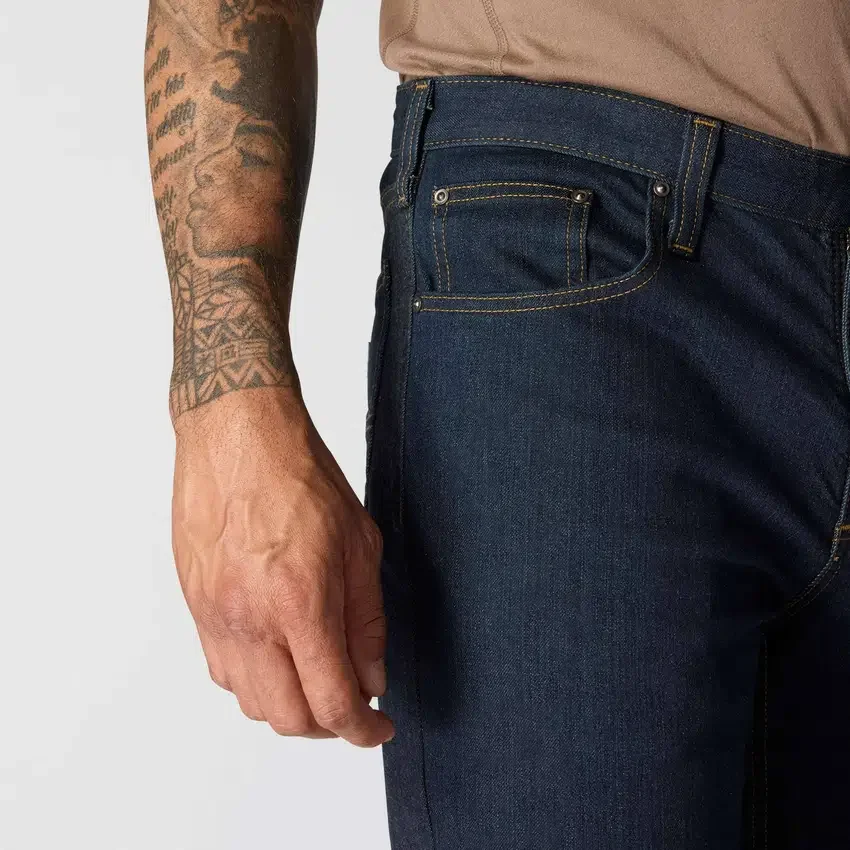 Slim Tapered Rugged Flex Arbeitsjeans für Herren