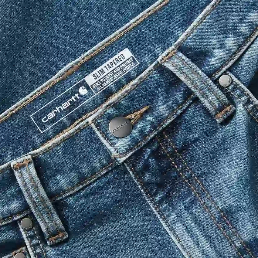 Slim Tapered Rugged Flex Arbeitsjeans für Herren