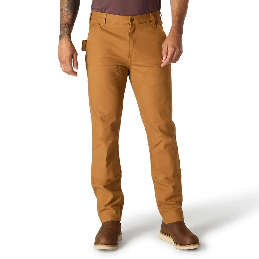 Slim Tapered Rugged Flex Duck-Arbeitshose für Herren mit doppelten Knieverstärkungen