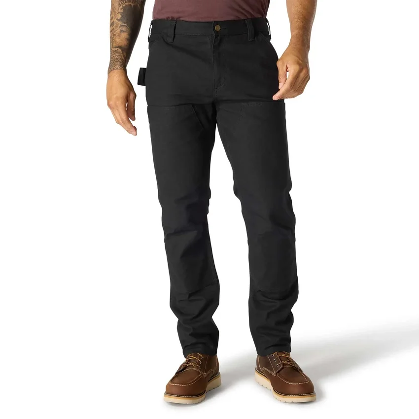 Slim Tapered Rugged Flex Duck-Arbeitshose für Herren mit doppelten Knieverstärkungen