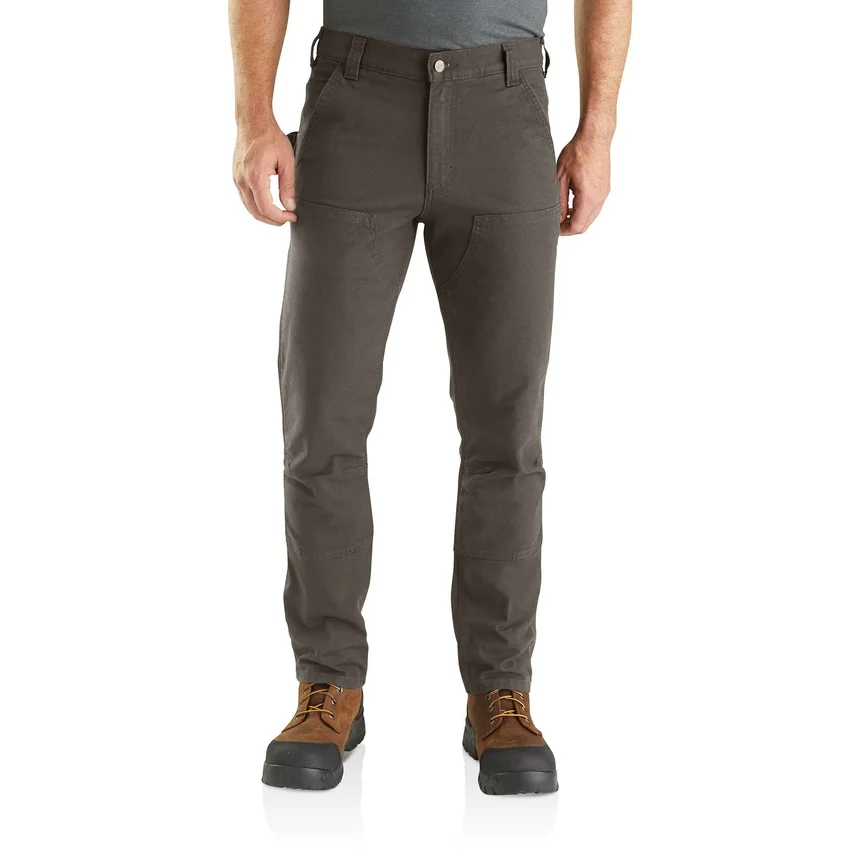 Slim Tapered Rugged Flex Duck-Arbeitshose für Herren mit doppelten Knieverstärkungen