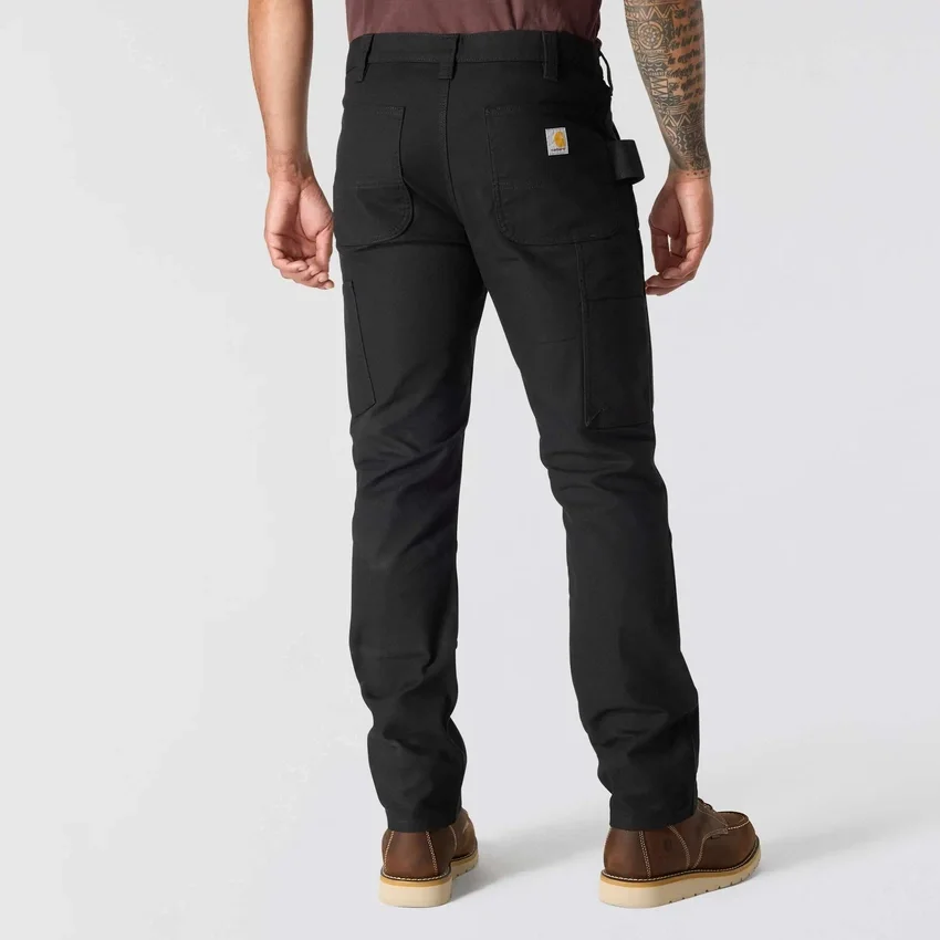 Slim Tapered Rugged Flex Duck-Arbeitshose für Herren mit doppelten Knieverstärkungen