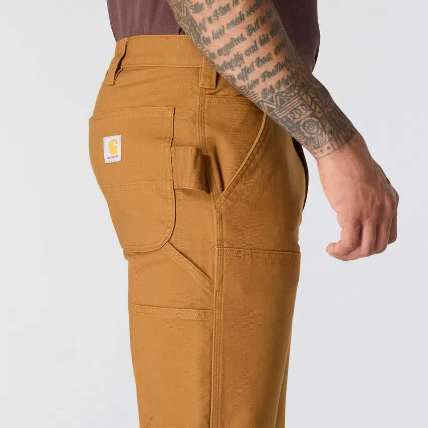 Slim Tapered Rugged Flex Duck-Arbeitshose für Herren mit doppelten Knieverstärkungen