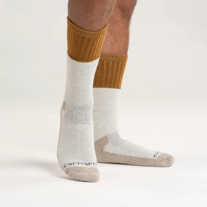 Starke Stiefelsocken aus einer Synthetik-Woll-Mischung