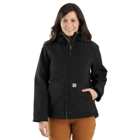 Super Dux™ Sherpa-gefütterte, wasserabweisende Damenjacke – Rain Defender Jacke