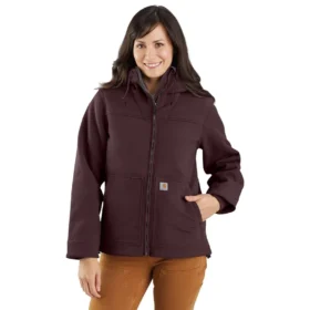 Super Dux™ Sherpa-gefütterte, wasserabweisende Damenjacke – Rain Defender Jacke