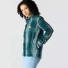 Tencel™-Faser-Serie: Locker sitzendes Twill-Karo-Hemd für Damen