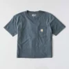 Tencel-Hemd für Damen, locker sitzend, leicht, mit Rundhalsausschnitt und Tasche