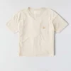 Tencel-Hemd für Damen, locker sitzend, leicht, mit Rundhalsausschnitt und Tasche