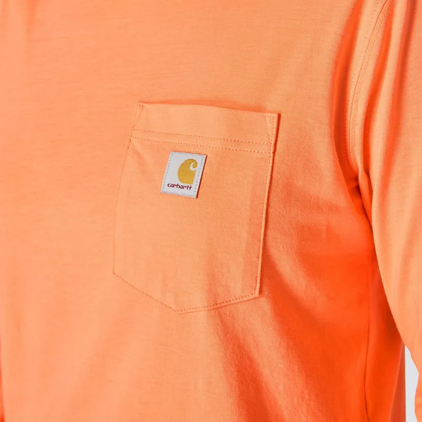 Tencel-Hemd für Damen, lockere Passform, lange Armlinge, Rundhalsausschnitt und Tasche