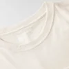 Tencel-Hemd für Damen, lockere Passform, lange Armlinge, Rundhalsausschnitt und Tasche