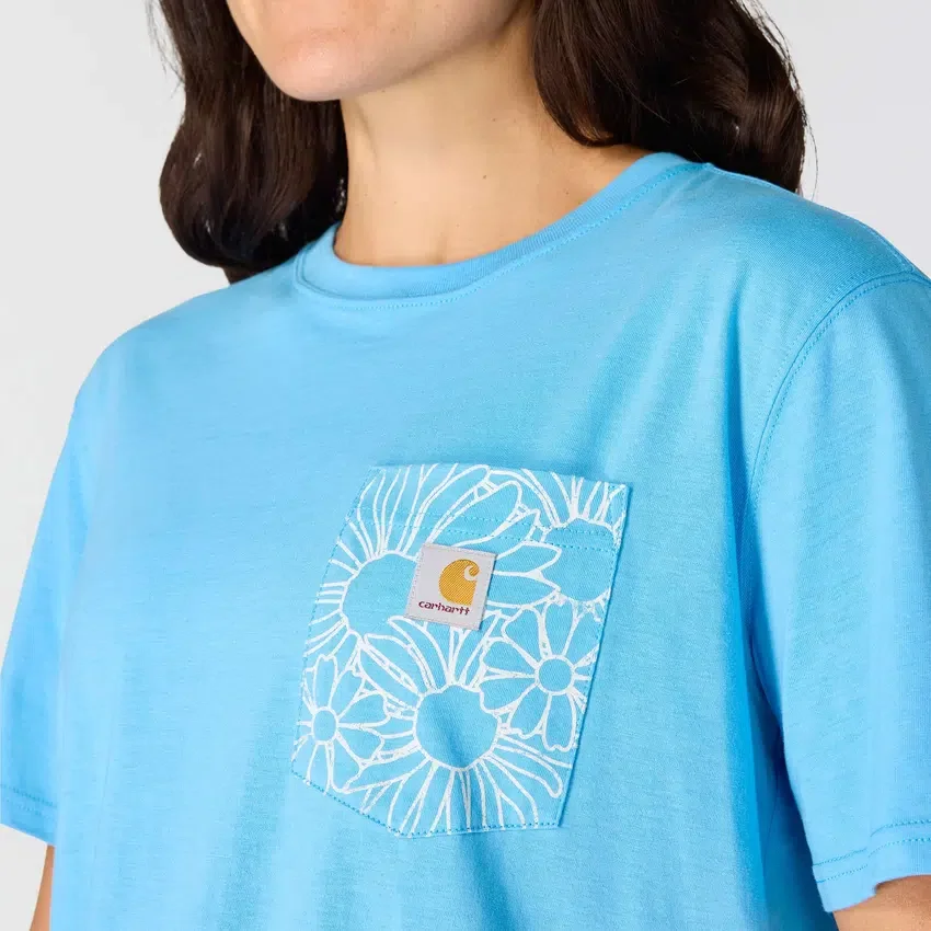 Tencel-Hemd für Damen, lockere Passform, leicht, mit Blumenprint