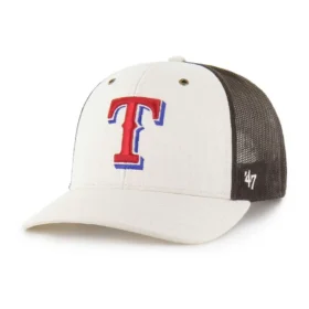 Texas Rangers '47 Ungefärbte Trucker-Kappe