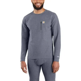 Thermoshirt für Herren – carhartt Force® – Schwergewichtig – Melierter Strick