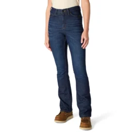 Tiller High-Rise Bootcut-Jeans für Damen