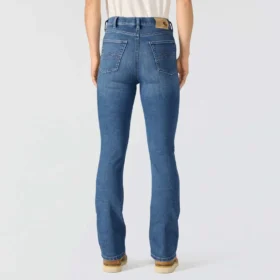 Tiller High-Rise Bootcut-Jeans für Damen