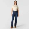 Tiller High-Rise Bootcut-Jeans für Damen