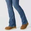 Tiller High-Rise Bootcut-Jeans für Damen
