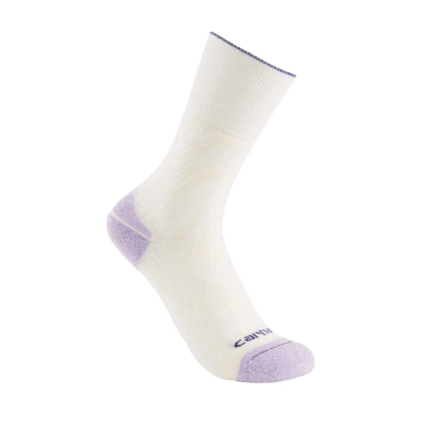 Topo Short Crew-Socken für Damen, mittelschwer, im Twin-Knit-Verfahren gestrickt