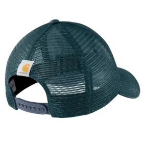 Trucker-Cap aus Canvas mit Netzrückseite und Logo