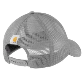 Trucker-Cap aus Canvas mit Netzrückseite und Logo