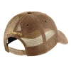 Trucker-Cap aus Canvas mit Netzrückseite und Logo