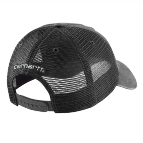 Trucker-Cap aus Canvas mit Netzrückseite und Logo