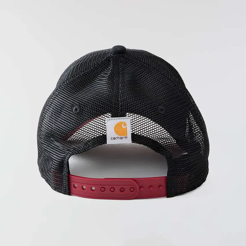 Trucker-Cap aus Canvas mit Netzrückseite und Logo