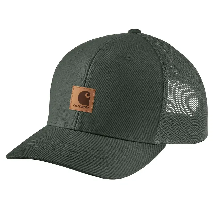 Trucker-Cap aus gewaschenem Duck-Stoff mit Mesh-Rückseite