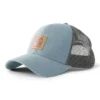 Trucker-Cap aus gewaschenem Duck-Stoff mit Mesh-Rückseite