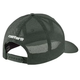 Trucker-Cap aus gewaschenem Duck-Stoff mit Mesh-Rückseite