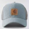 Trucker-Cap aus gewaschenem Duck-Stoff mit Mesh-Rückseite