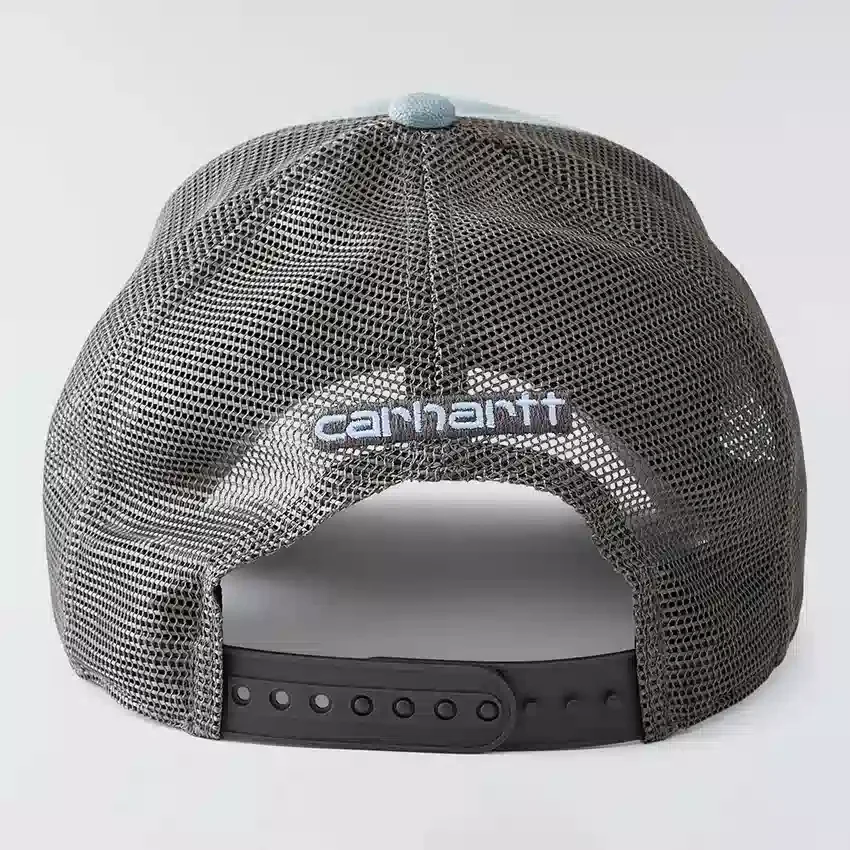 Trucker-Cap aus gewaschenem Duck-Stoff mit Mesh-Rückseite