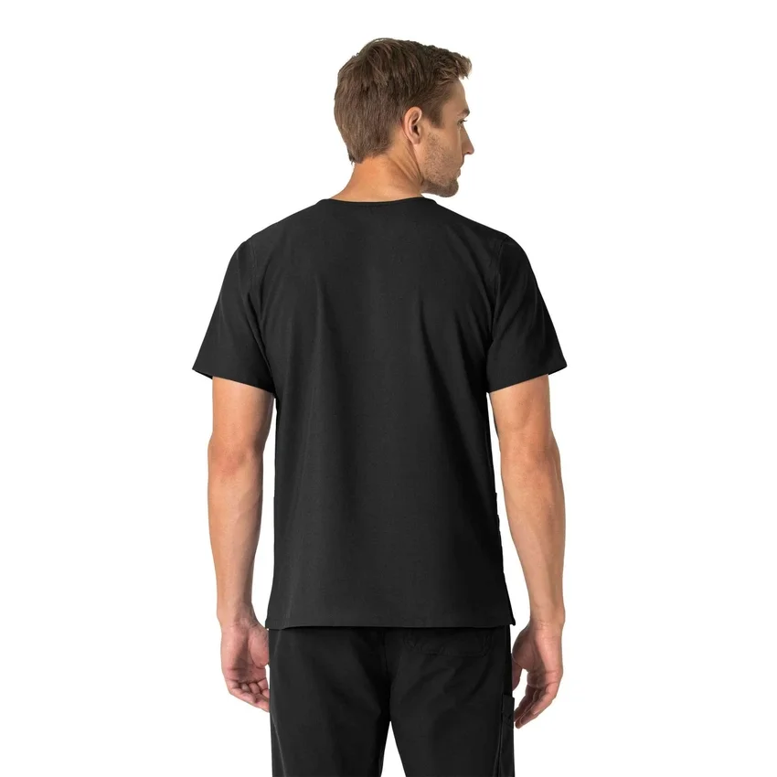 Unisex Force Essentials V-Ausschnitt-Scrub-Oberteil mit 6 Taschen