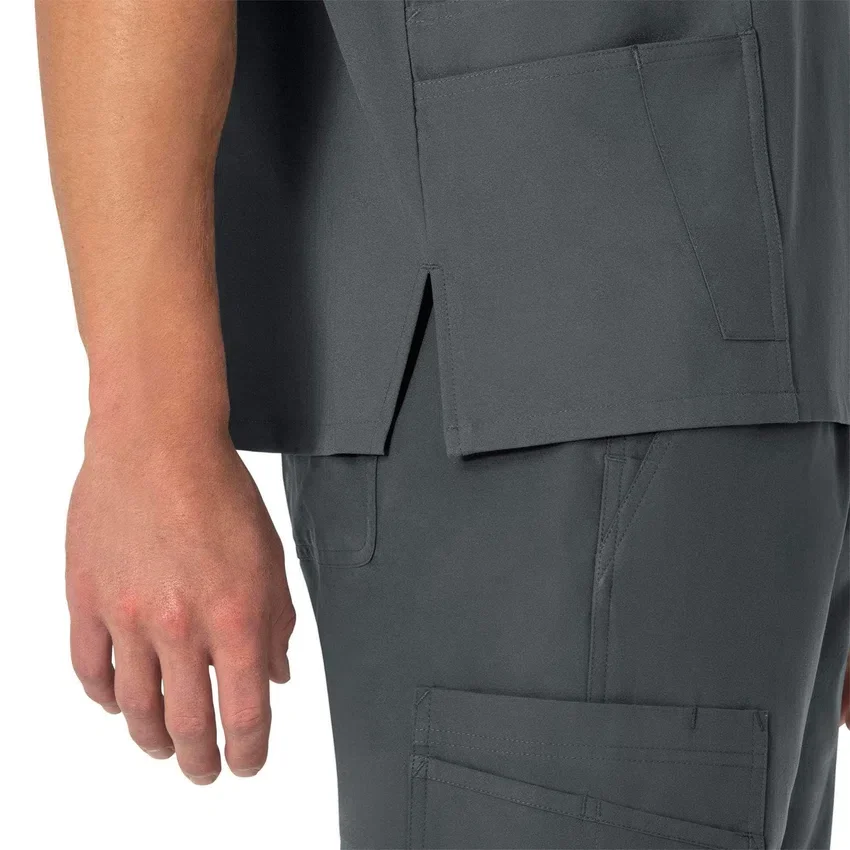 Unisex Force Essentials V-Ausschnitt-Scrub-Oberteil mit 6 Taschen