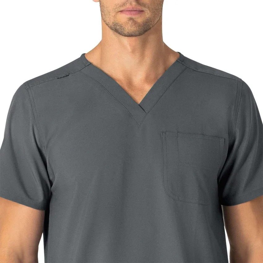Unisex Force Essentials V-Ausschnitt-Scrub-Oberteil mit 6 Taschen