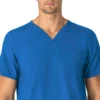 Unisex Force Essentials V-Ausschnitt-Scrub-Oberteil mit 6 Taschen