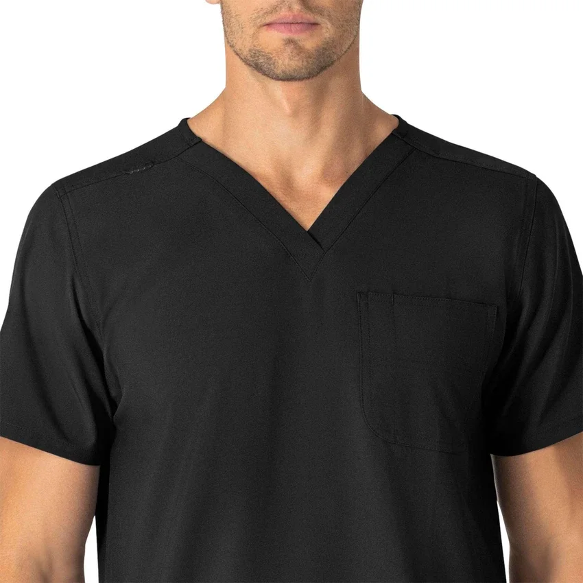 Unisex Force Essentials V-Ausschnitt-Scrub-Oberteil mit 6 Taschen