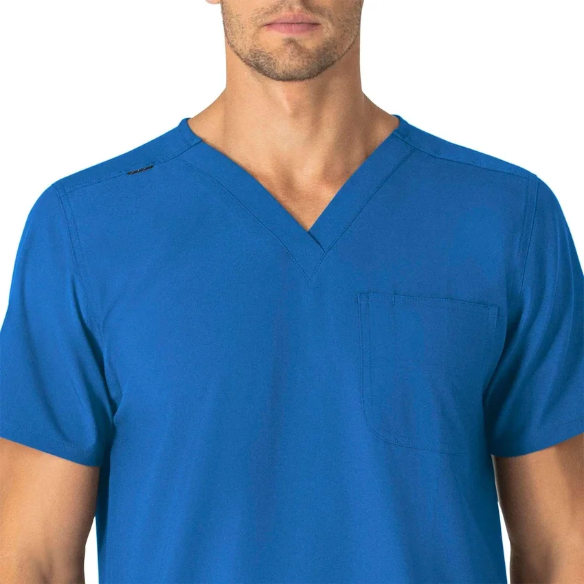 Unisex Force Essentials V-Ausschnitt-Scrub-Oberteil mit 6 Taschen