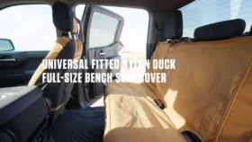 Universell passende Sitzbankabdeckung aus Nylon-Duck in voller Grösse