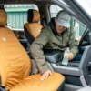 Universell passende Sitzbezüge aus Nylon-Duck für Schalensitze