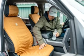 Universell passende Sitzbezüge aus Nylon-Duck für Schalensitze