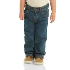 Washed-Denim-Latzhose für Jungen (Baby/Kleinkind)